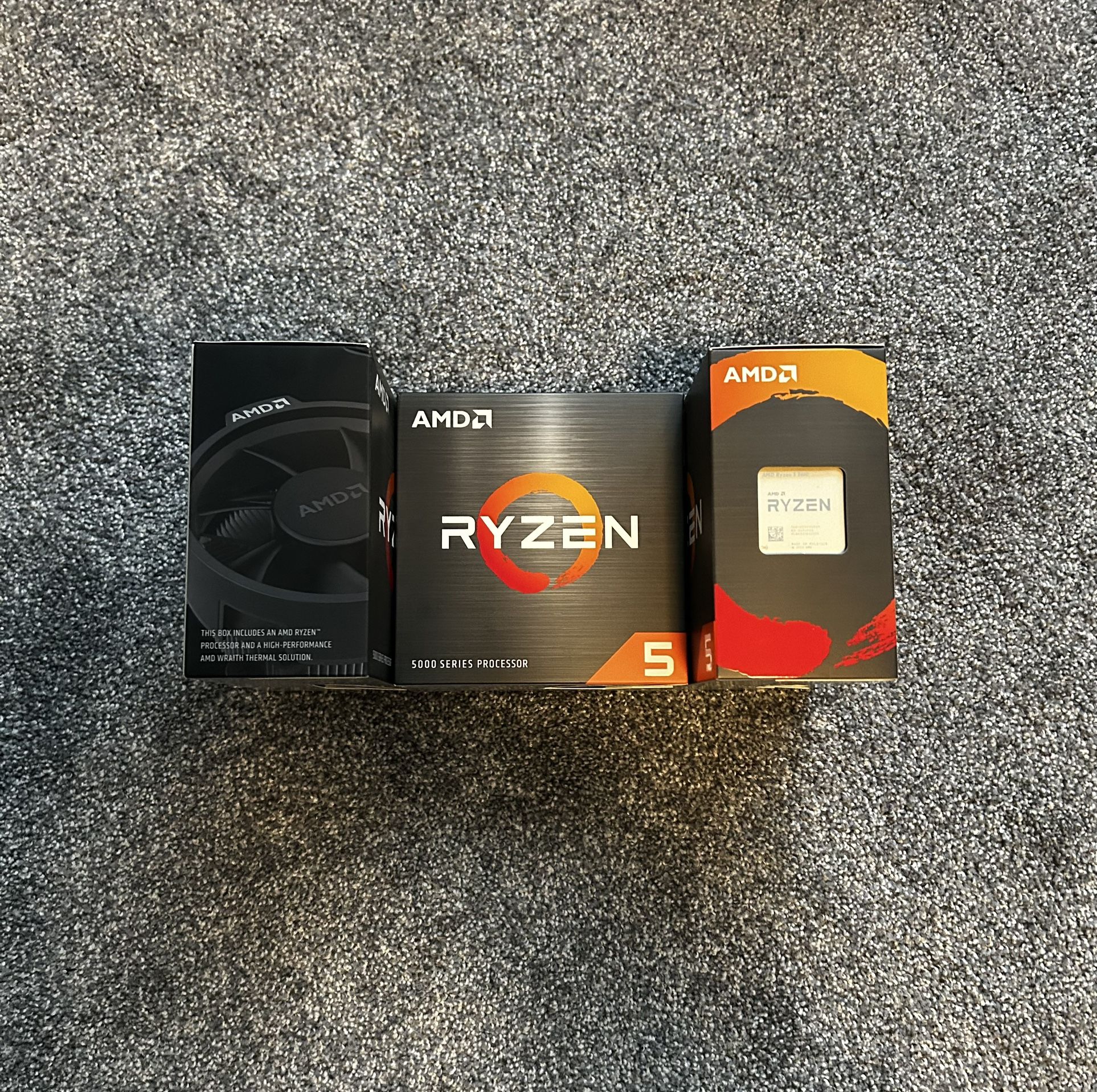 (3) Ryzen 5 5600’s