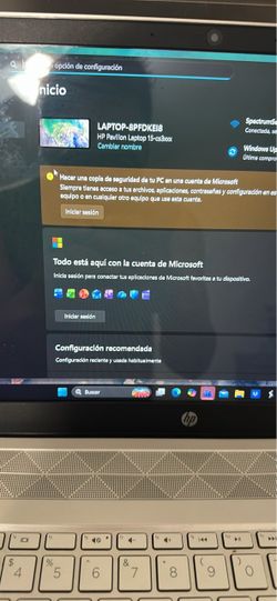 Laptop HP pavilion 15
