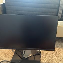 Dell Monitor And Samsung Speakers 