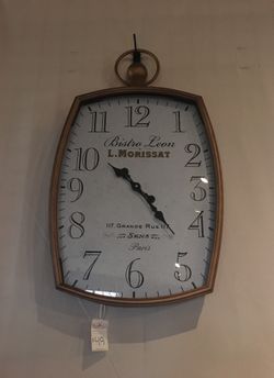 A wall clock