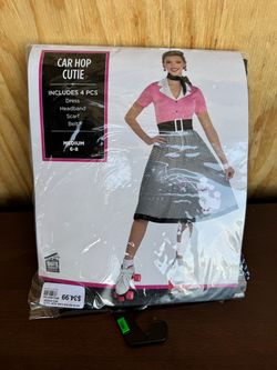 Car Hop Cutie Halloween Costume Medium 6-8