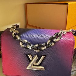Louis Vuitton Pink Purple Bag