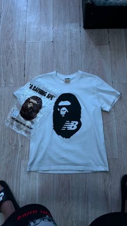 BAPE x New Balance White Graphic T-Shirt