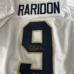 Eli Raridon signed jersey