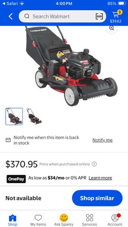 Troy-Bilt TB270 21 In. Electric Start Self-Propelled Gas Lawn Mower