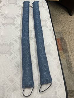 2 Air Draft stoppers 3ft L, Doorway Heat Loss $5 for both