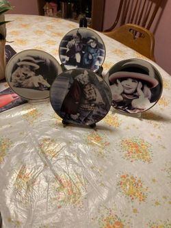 Set of 4 Kim Anderson Collector Plates: $5 each will separate