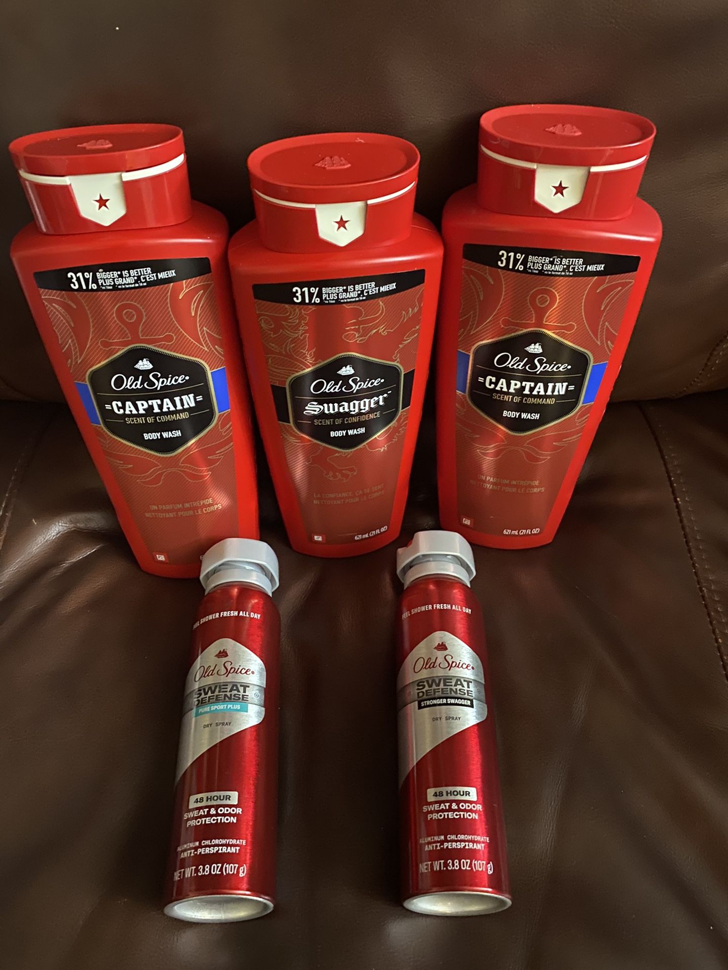 Old spice body wash and spray bundle