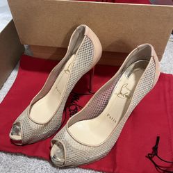 Christian Louboutin Bone Heels 