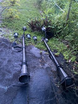 European Style Lamp Posts