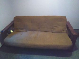 Futon bed large mattress