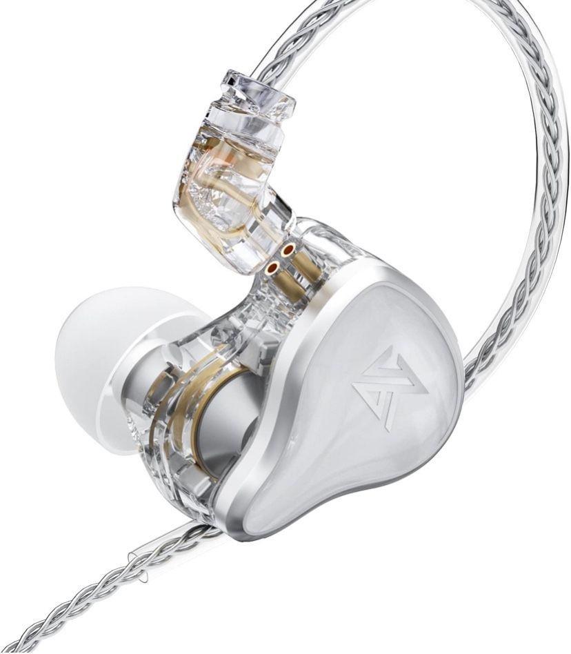 KZ ZAS 7BA+1DD In Ear Earphone - 16 Unit Hybrid Technology Flagship Monitor Headphones -New