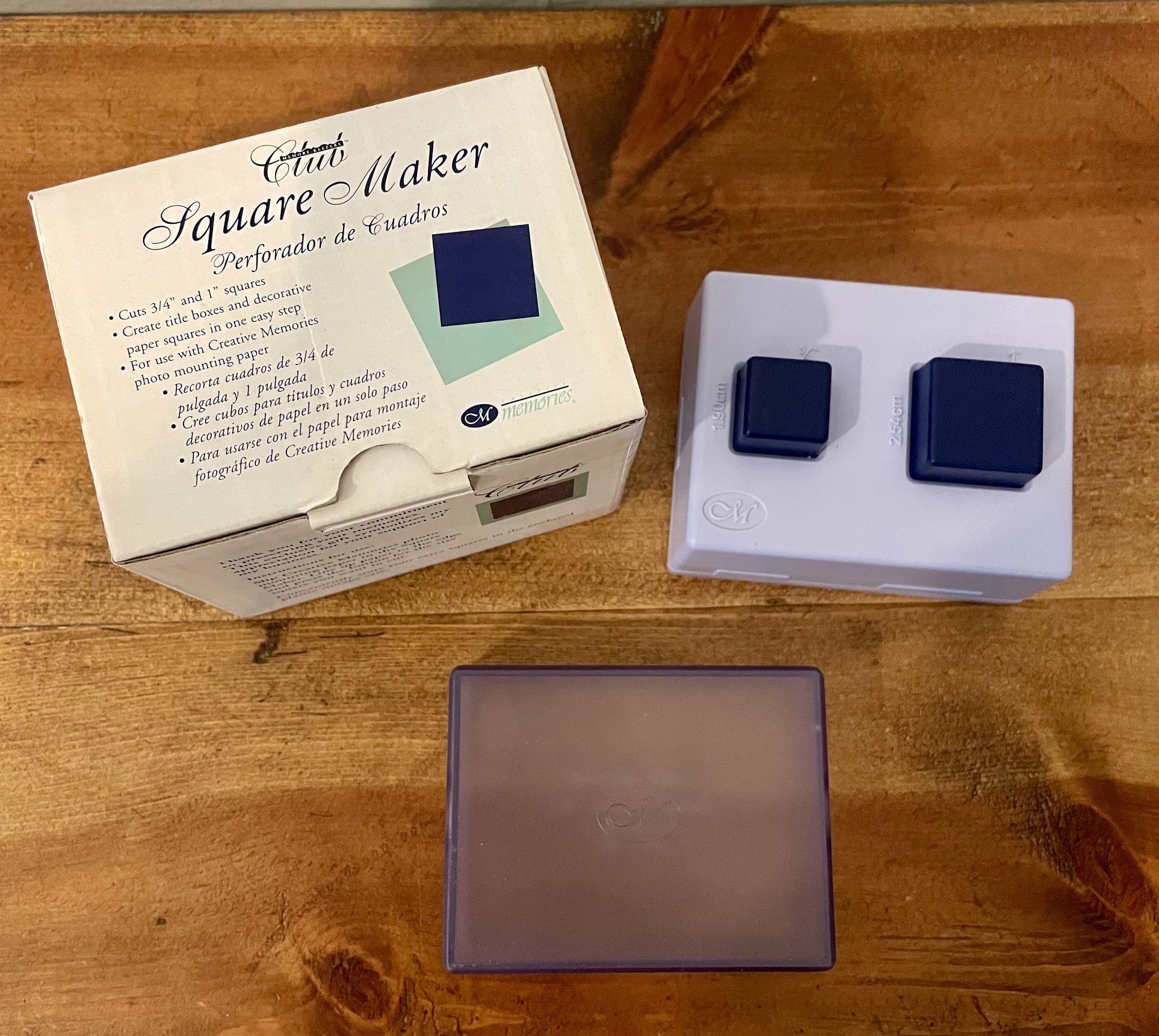 NEW IN BOX… Creative Memories Square Punch Cutter