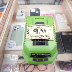 Replacement for Greenworks 40V Lithium Ion Battery Charger 