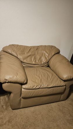 Leather sofa