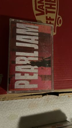 Pearl Jam Ten Cassette 