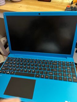 $40 Read desc Blue laptop intel with case $60