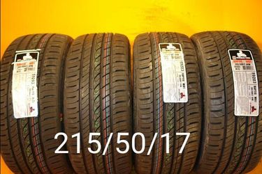 4 New Tires For Sale 215/50/17 We Service Motorcycle Tires