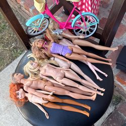 Barbies And A Bike