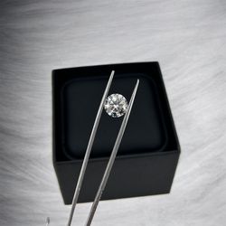 Round Shape Lab-Grown Certified Diamond 
