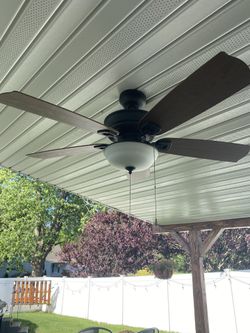 2 Outdoor Fans With Remotes