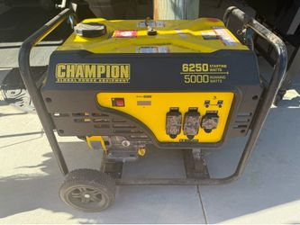 Gas generator 5000 W