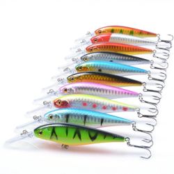 Fishing lures wobbler 10 pack lot