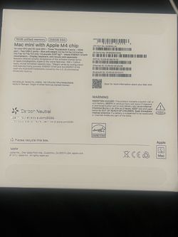Mac Mini M4
