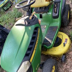 Two John Deere Mowers