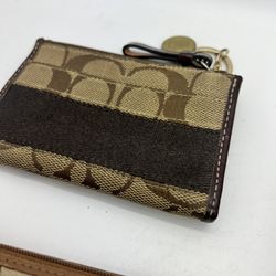 Coach Coin Wristlets 