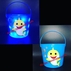 Baby Shark Halloween Light Up Bucket