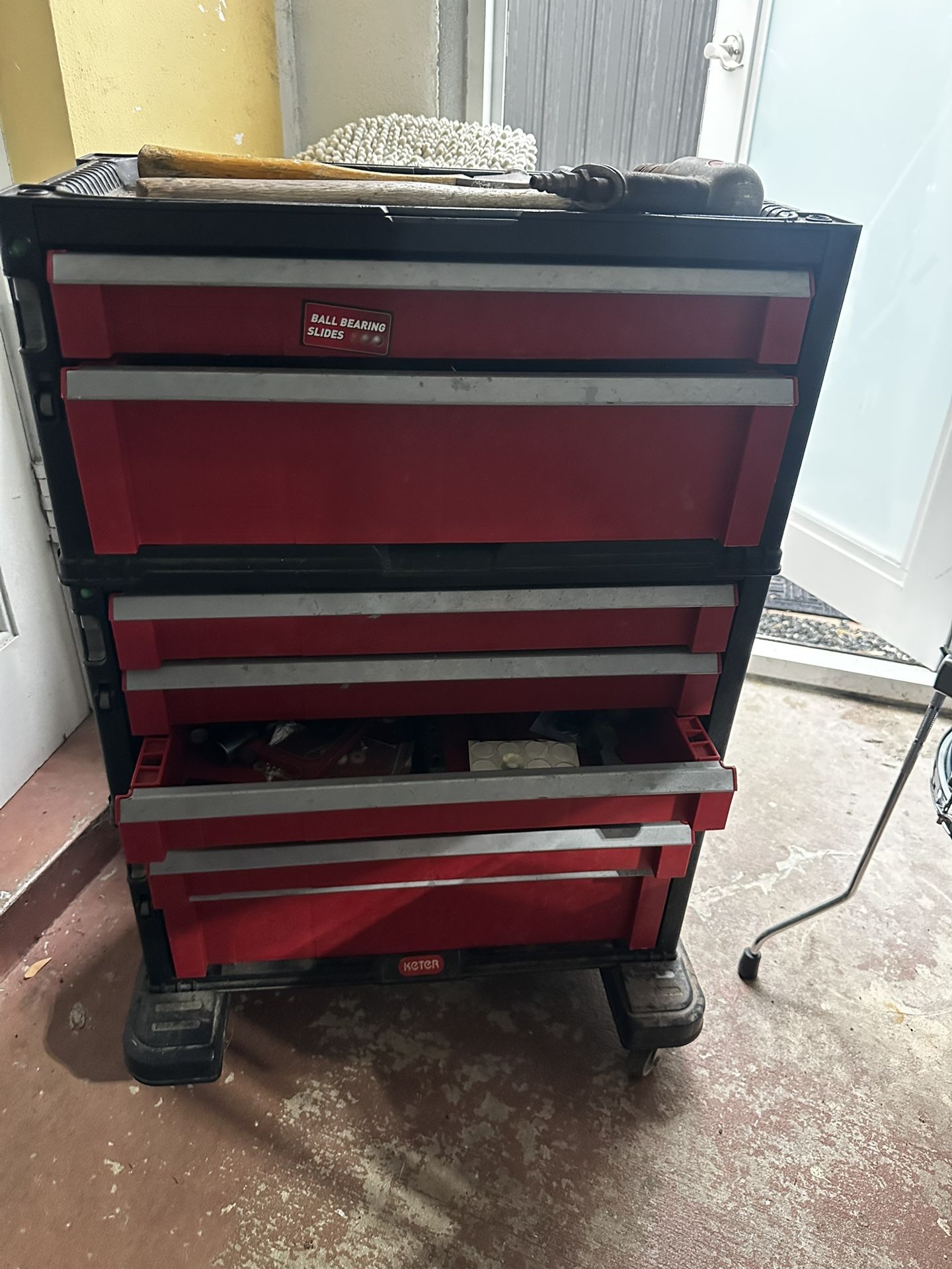 Tool Box Including Tools 