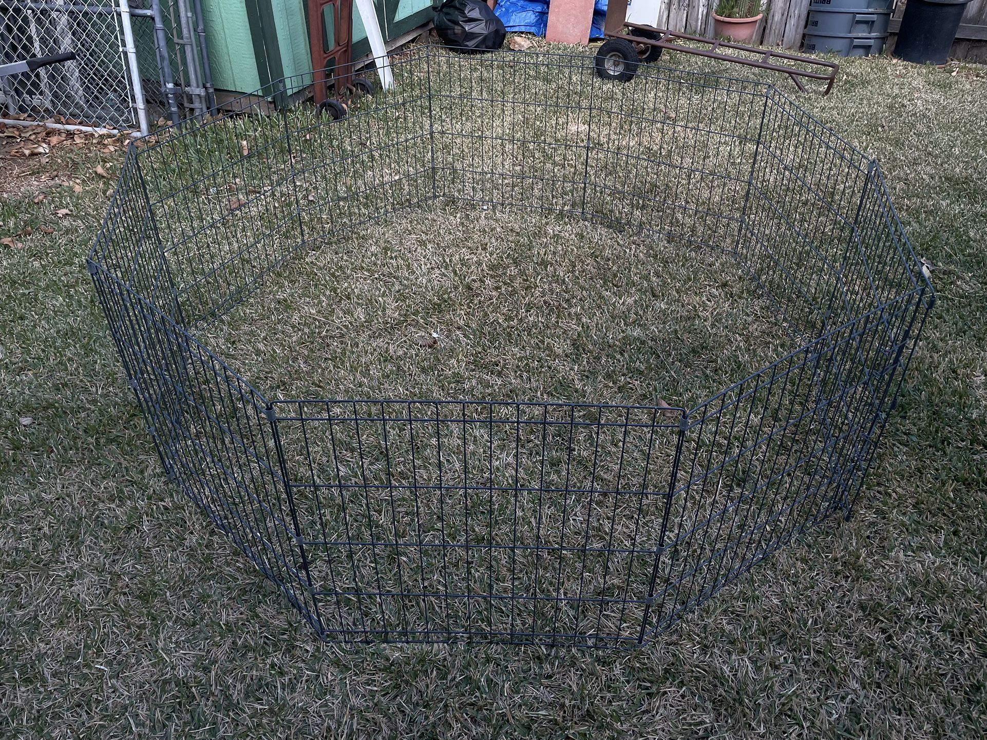 10 Panel Foldable Corral Gate 20 FEET LONG x 2 FEET HIGH