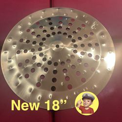 🔥 18” Holy China Cymbal for Drum Set 