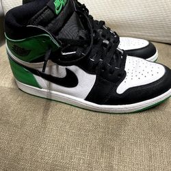 Nike Air Jordan 1 Retro "Lucky Green" Hi-Top Sz 11.5