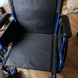 Drive Wheelchair W/Blue finish