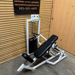 RARE Flex Fitness Shoulder Press W/ Multi Grip Handles- Commercial Gym Equipment- Cybex, Nautilus, Icarian, Hammer Strength, Strive, Prime, Life 