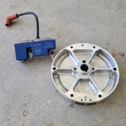 Flywheel And  Engine Coil 