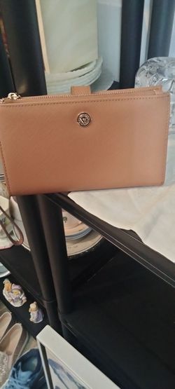 Anne Klein Blush Pink Saffiano Wallet
