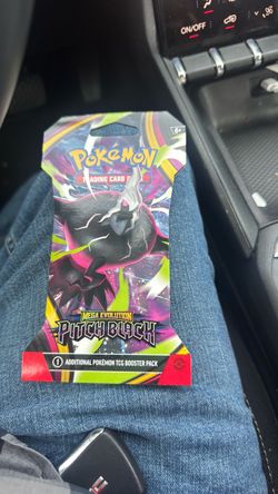 Pokémon TCG Mega Evolution Pitch Black Booster Pack