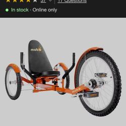 Mobo Triton Pro 20 Inch Cruiser Specialty Bike