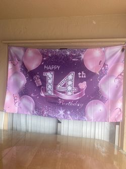 Birthday 14th Sign 