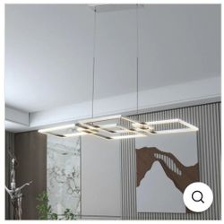 Modern Square LED Chandelier