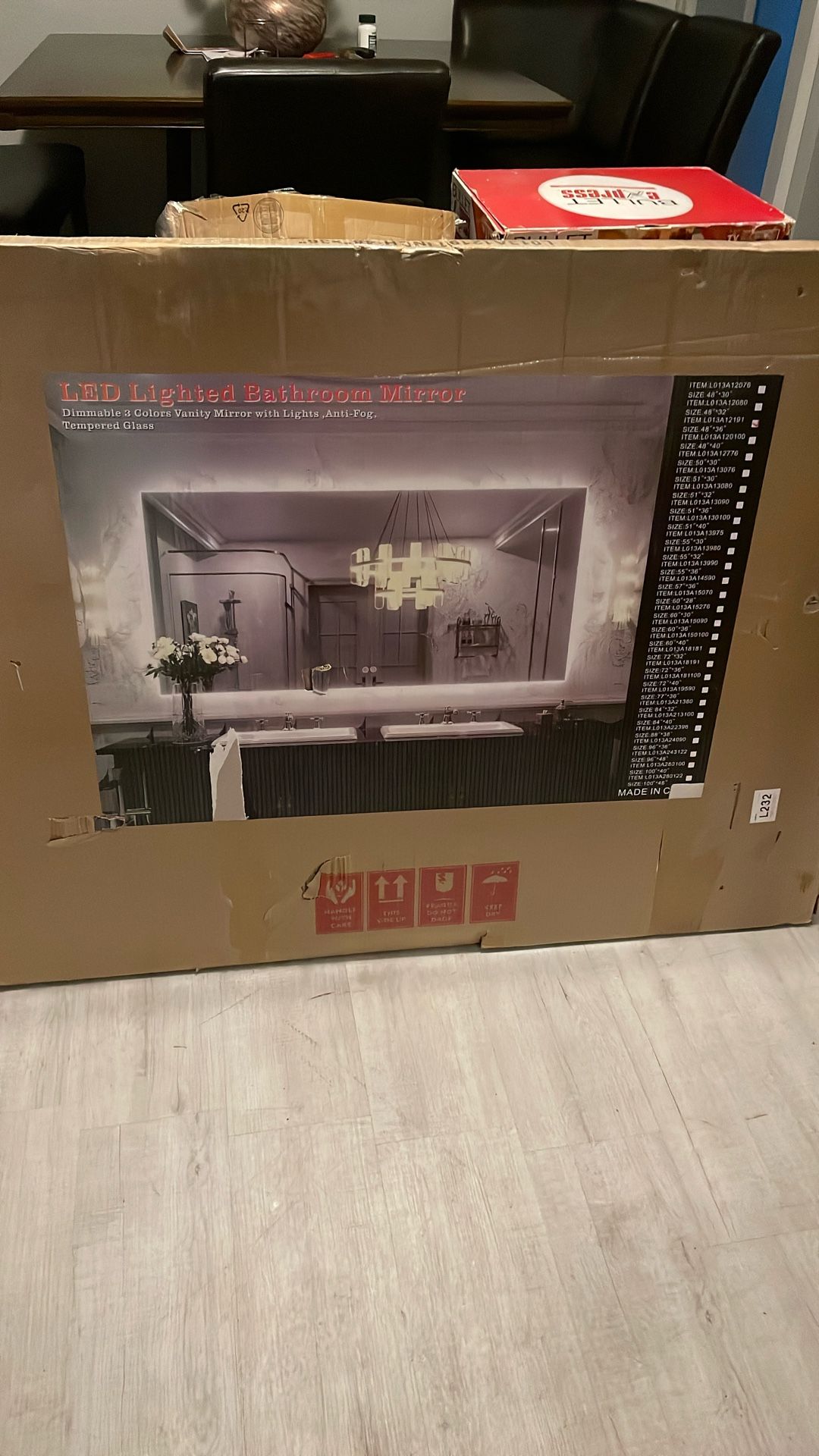 Led Lighted Bathroom Mirror