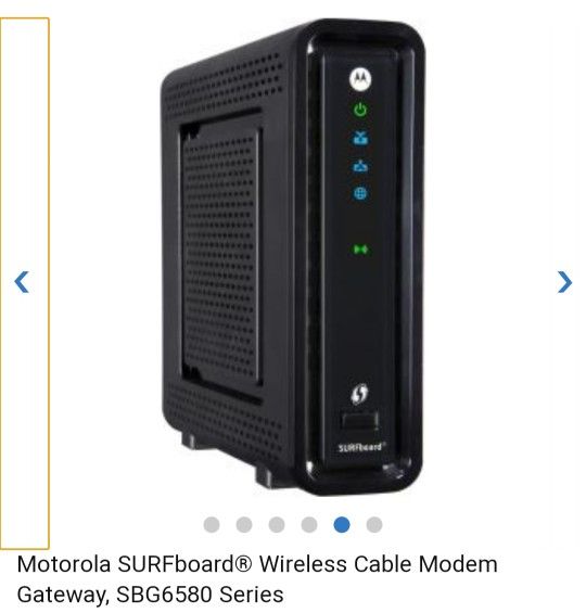 Motorola Wireless Cable Modem SBG6580 