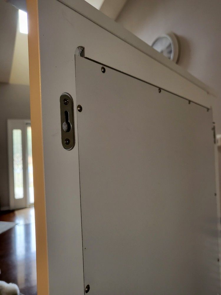 Decorative Mirror. 26 3/4" High X 22 1/ 2" Wide Bottom Base. Like New