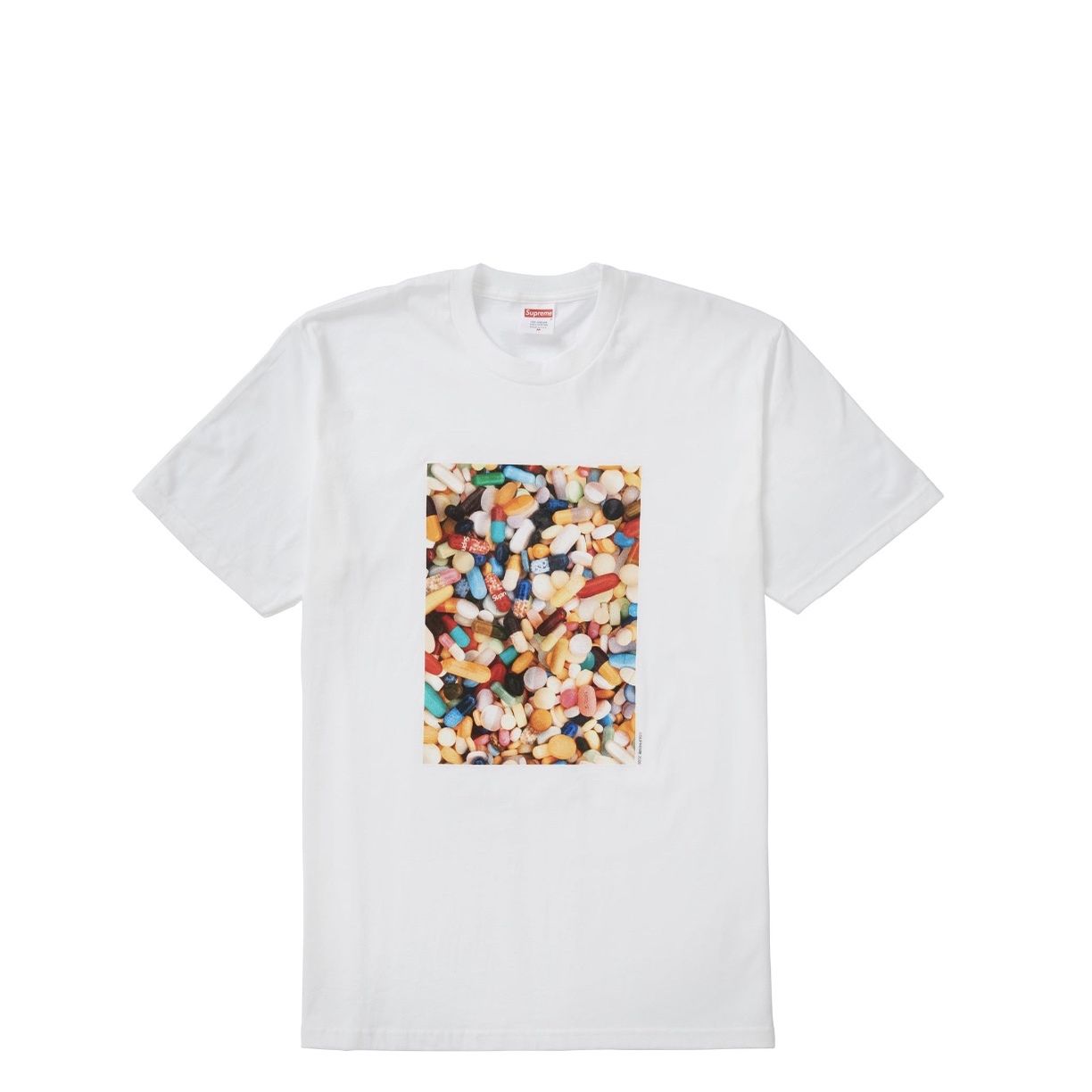 New Supreme white Tee Shirt Size Large