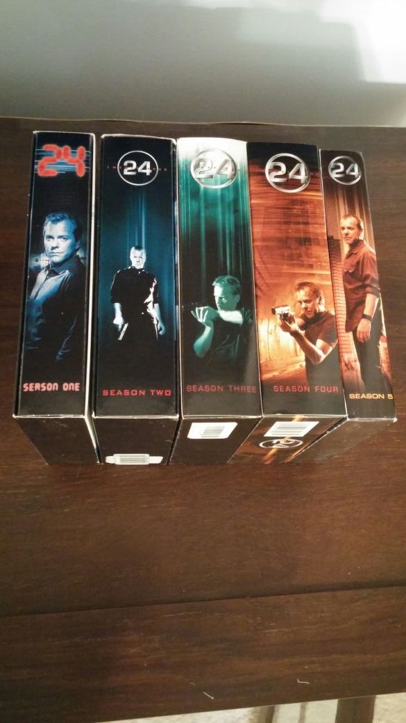 DVD 24 tv series