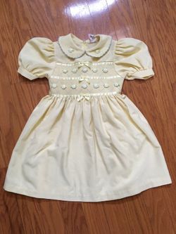 Cute yellow dress