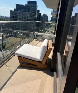 AllModern “Louise” outdoor lounge chair